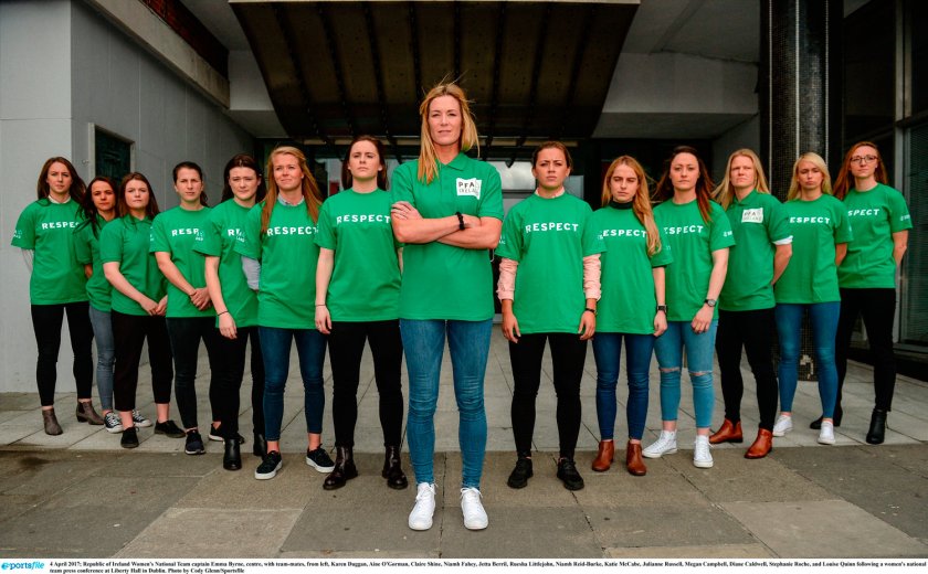 Republic of Ireland Women's National Team Press Conference